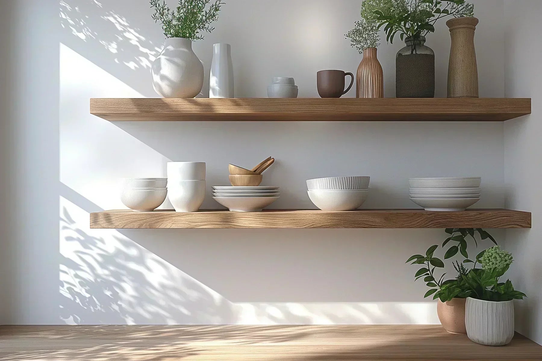 How Deep Should Floating Shelves Be?