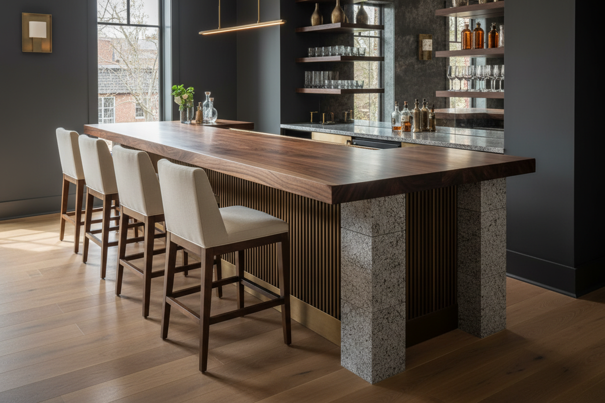 Custom Wood Bar Top: A Practical Guide to Wood, Size, and Design