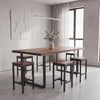6 Person Rectangle Hightop Table
