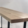 Solid Maple Narrow Console Table
