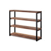 Verona Industrial Wood Bookshelf