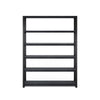 Verona Industrial Tall Black Bookshelf