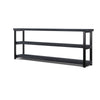 Verona Industrial Oak Low Bookshelf