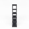 Verona Industrial Tall Black Bookshelf