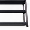 Verona Industrial Tall Black Bookshelf