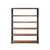 Verona Industrial Tall Walnut Bookshelf