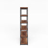 Verona Industrial Tall Walnut Bookshelf