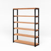 Verona Industrial Tall Oak Bookshelf