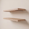 Modern Oak Wall Shelves