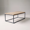 Contour White Oak Coffee Table