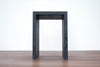 Black Waterfall End Table
