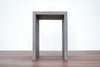 Light Grey Waterfall End Table