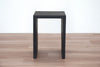 Black Waterfall End Table