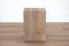 Natural Oak Waterfall End Table