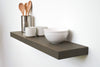 Dark Grey Floating Shelf