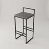 Contour Oak Bar Stool