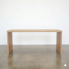 Oak Waterfall Desk