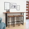 Solid White Oak Bar Table - Custom Sizes - Bar Height Table