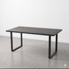 Oak Desk in Black