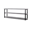 Verona Industrial Oak Low Bookshelf