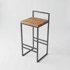 Contour Oak Bar Stool