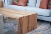 Modern Oak Waterfall Coffee Table