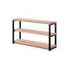 Verona Industrial Wood Bookshelf