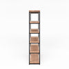 Verona Industrial Wood Bookshelf