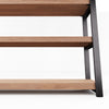Verona Industrial Wood Bookshelf