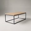 Contour White Oak Coffee Table
