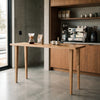 The Ashton - Solid White Oak Bar Table