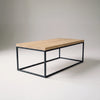 Contour White Oak Coffee Table