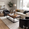 Contour Walnut Coffee Table