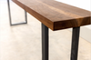 Solid Walnut Console Table