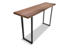 Solid Walnut Bar Table - Custom Sizes and Leg Colors