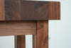 Walnut Butcher Block Kitchen Island