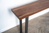 Solid Walnut Console Table
