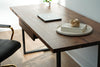 Solid Walnut Desk With Drawer