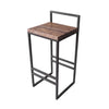 Contour Walnut Bar Stool