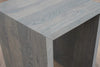 Light Grey Waterfall End Table