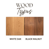 Solid Wood L-Shaped Desk – Walnut & White Oak | Artisan Born