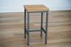 Solid White Oak Bar Stool