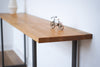 Solid White Oak Bar Table