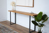 Solid Oak Console Table
