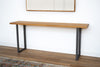 Solid Oak Console Table