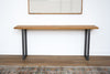 Solid Oak Console Table
