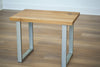 Solid Oak End Table