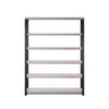 Verona Industrial Tall White Bookshelf