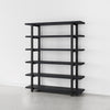 Milano Modern Black Bookshelf