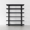 Milano Modern Black Bookshelf